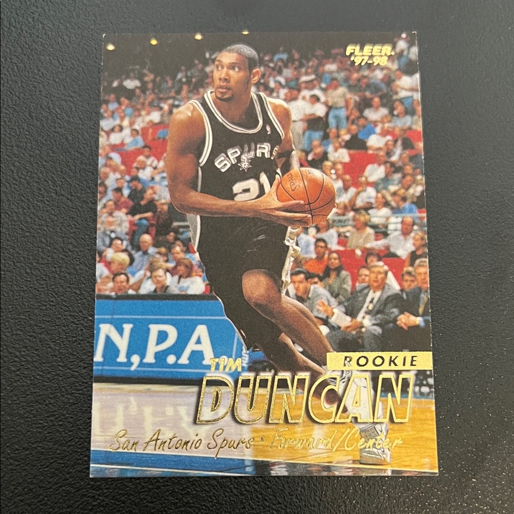 Tim Duncan Rookie Basketball Card